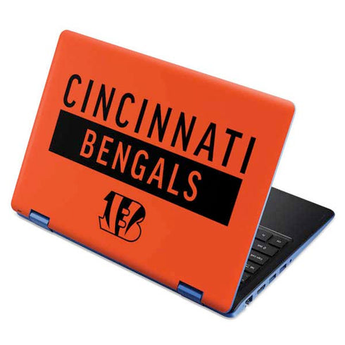 NFL Cincinnati Bengals Orange Performance Series Aspire R11 11.6in Skin