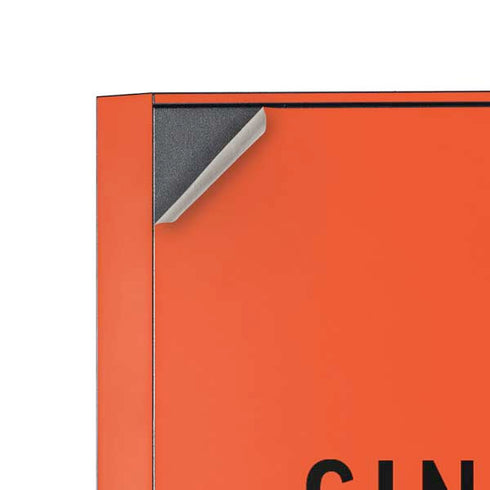 NFL Cincinnati Bengals Orange Performance Series Corsair 4000D Tempered Glass Mid-Tower ATX Case Skin