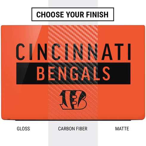 NFL Cincinnati Bengals Orange Performance Series Dell Vostro Skin