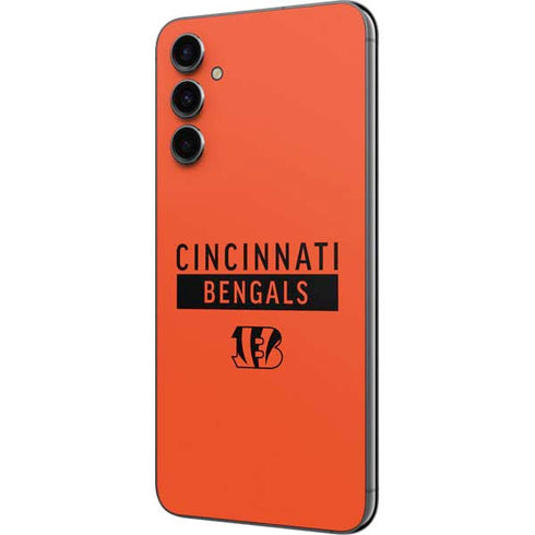 NFL Cincinnati Bengals Orange Performance Series Galaxy A14 5G Skin