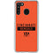 NFL Cincinnati Bengals Orange Performance Series Galaxy A21 Clear Case