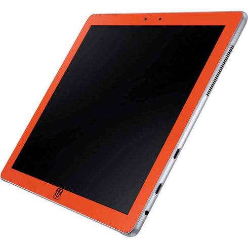 NFL Cincinnati Bengals Orange Performance Series Galaxy Book 12in Skin