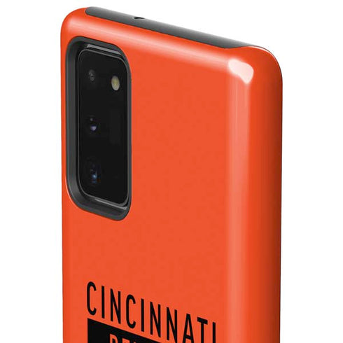 NFL Cincinnati Bengals Orange Performance Series Galaxy Note20 5G Pro Case