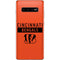 NFL Cincinnati Bengals Orange Performance Series Galaxy S10 Plus Skin