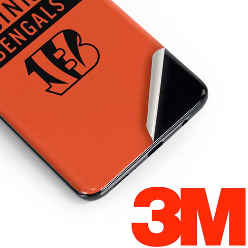 NFL Cincinnati Bengals Orange Performance Series Galaxy S10 Skin