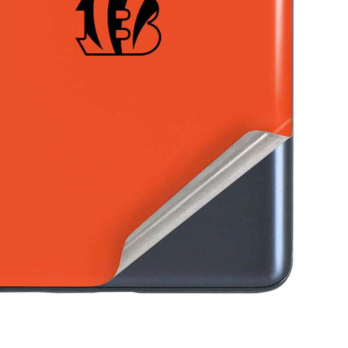 NFL Cincinnati Bengals Orange Performance Series Galaxy S20 Fan Edition Skin