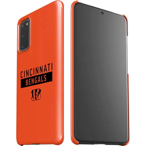 NFL Cincinnati Bengals Orange Performance Series Galaxy S20 Lite Case