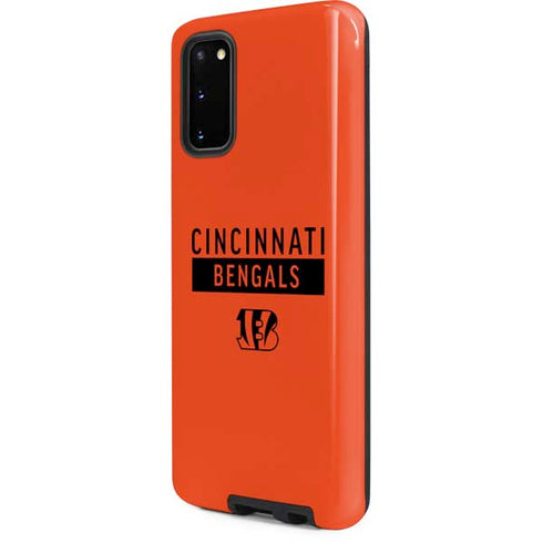 NFL Cincinnati Bengals Orange Performance Series Galaxy S20 Pro Case