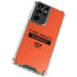 NFL Cincinnati Bengals Orange Performance Series Galaxy S21 Ultra 5G Clear Case