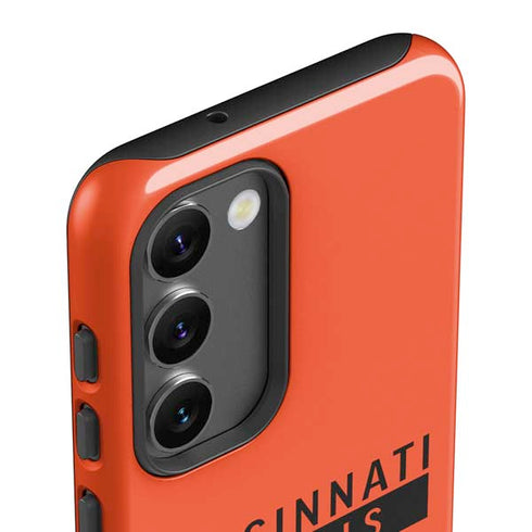 NFL Cincinnati Bengals Orange Performance Series Galaxy S23 Pro Case