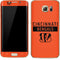 NFL Cincinnati Bengals Orange Performance Series Galaxy S7 Edge Skin