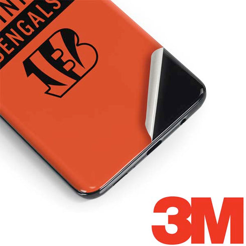 NFL Cincinnati Bengals Orange Performance Series Galaxy S9 Plus Skin