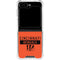 NFL Cincinnati Bengals Orange Performance Series Galaxy Z Flip5 5G Clear Case