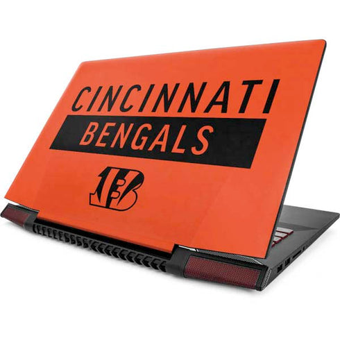 NFL Cincinnati Bengals Orange Performance Series Lenovo IdeaPad Skin
