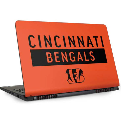 NFL Cincinnati Bengals Orange Performance Series Dell Inspiron Skin