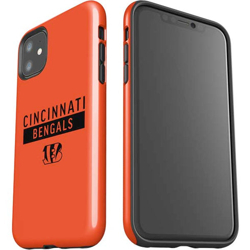 NFL Cincinnati Bengals Orange Performance Series iPhone 11 Impact Case