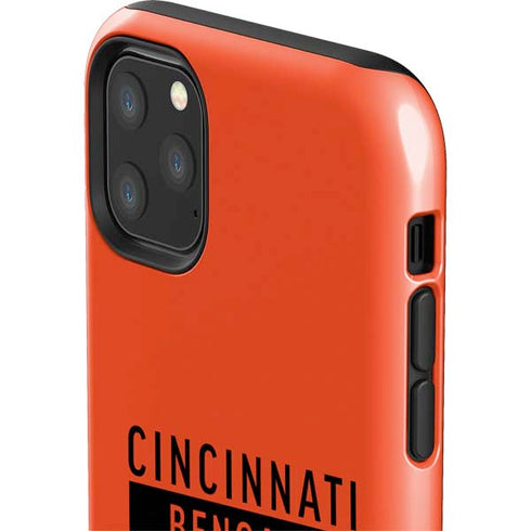 NFL Cincinnati Bengals Orange Performance Series iPhone 11 Pro Max Impact Case