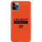 NFL Cincinnati Bengals Orange Performance Series iPhone 11 Pro Max Lite Case