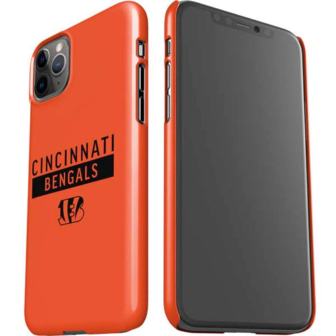 NFL Cincinnati Bengals Orange Performance Series iPhone 11 Pro Max Lite Case
