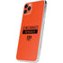 NFL Cincinnati Bengals Orange Performance Series iPhone 11 Pro Max Skin