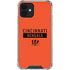 NFL Cincinnati Bengals Orange Performance Series iPhone 12 Clear Case