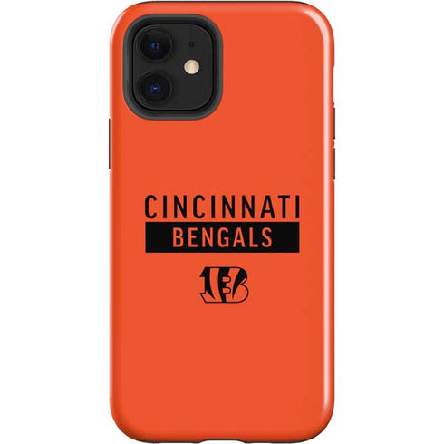 NFL Cincinnati Bengals Orange Performance Series iPhone 12 Impact Case