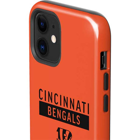 NFL Cincinnati Bengals Orange Performance Series iPhone 12 Impact Case