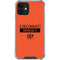 NFL Cincinnati Bengals Orange Performance Series iPhone 12 Mini Clear Case