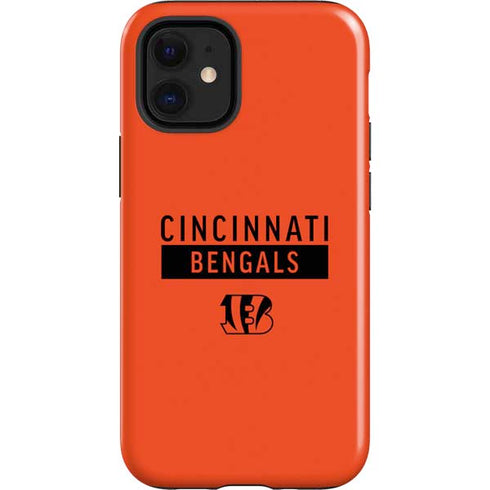 NFL Cincinnati Bengals Orange Performance Series iPhone 12 Mini Impact Case