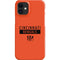 NFL Cincinnati Bengals Orange Performance Series iPhone 12 Mini Lite Case