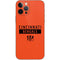 NFL Cincinnati Bengals Orange Performance Series iPhone 12 Pro Skin