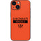 NFL Cincinnati Bengals Orange Performance Series iPhone 13 Mini Skin