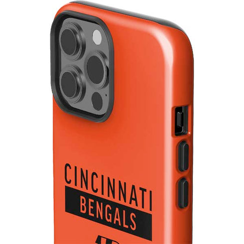 NFL Cincinnati Bengals Orange Performance Series iPhone 13 Pro Max Impact Case