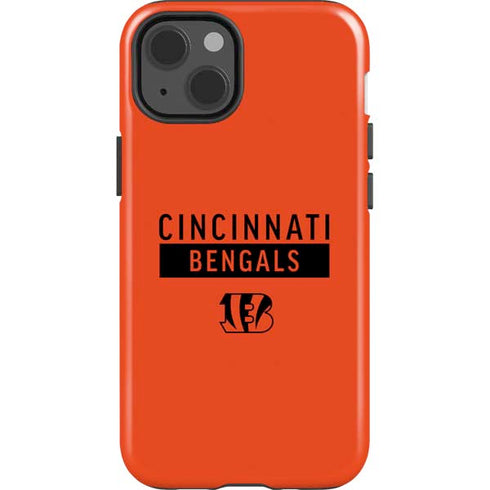 NFL Cincinnati Bengals Orange Performance Series iPhone 15 Impact Case