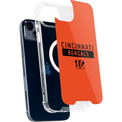 NFL Cincinnati Bengals Orange Performance Series iPhone 14 Plus MagSafe Case