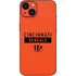 NFL Cincinnati Bengals Orange Performance Series iPhone 14 Plus Skin
