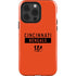 NFL Cincinnati Bengals Orange Performance Series iPhone 15 Pro Impact Case