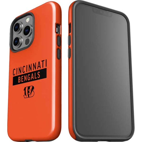 NFL Cincinnati Bengals Orange Performance Series iPhone 14 Pro Impact Case