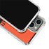 NFL Cincinnati Bengals Orange Performance Series iPhone 15 Pro Max Clear Case