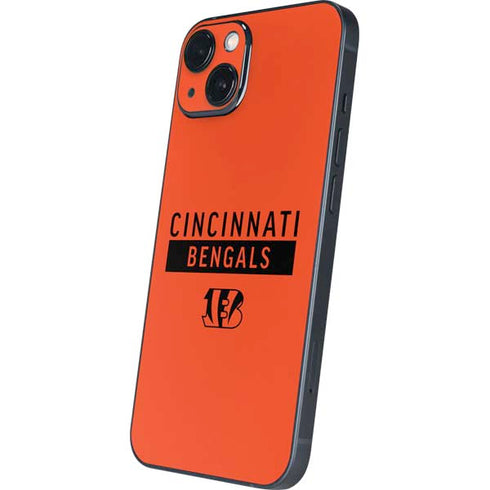 NFL Cincinnati Bengals Orange Performance Series iPhone 14 Skin