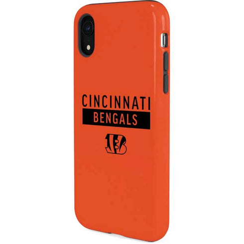 NFL Cincinnati Bengals Orange Performance Series iPhone XR Pro Case