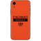 NFL Cincinnati Bengals Orange Performance Series iPhone XR Skin