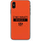 NFL Cincinnati Bengals Orange Performance Series iPhone XS Max Skin