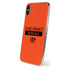 NFL Cincinnati Bengals Orange Performance Series iPhone XS Max Skin
