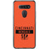 NFL Cincinnati Bengals Orange Performance Series LG K51/Q51 Clear Case
