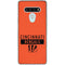 NFL Cincinnati Bengals Orange Performance Series LG Stylo 6 Clear Case