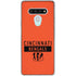 NFL Cincinnati Bengals Orange Performance Series LG Stylo 6 Clear Case