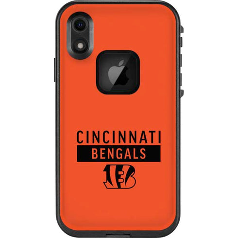 NFL Cincinnati Bengals Orange Performance Series LifeProof Fre iPhone Skin