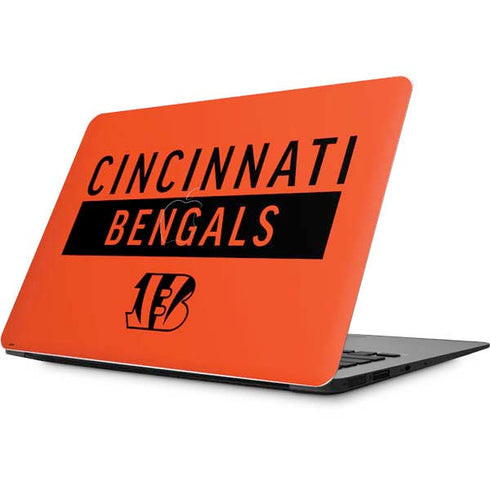 NFL Cincinnati Bengals Orange Performance Series Apple MacBook Skin