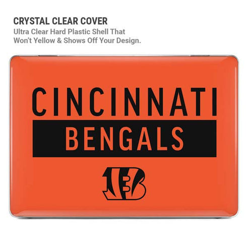 NFL Cincinnati Bengals Orange Performance Series MacBook Air 13in M1 (2021) Case plus Skin